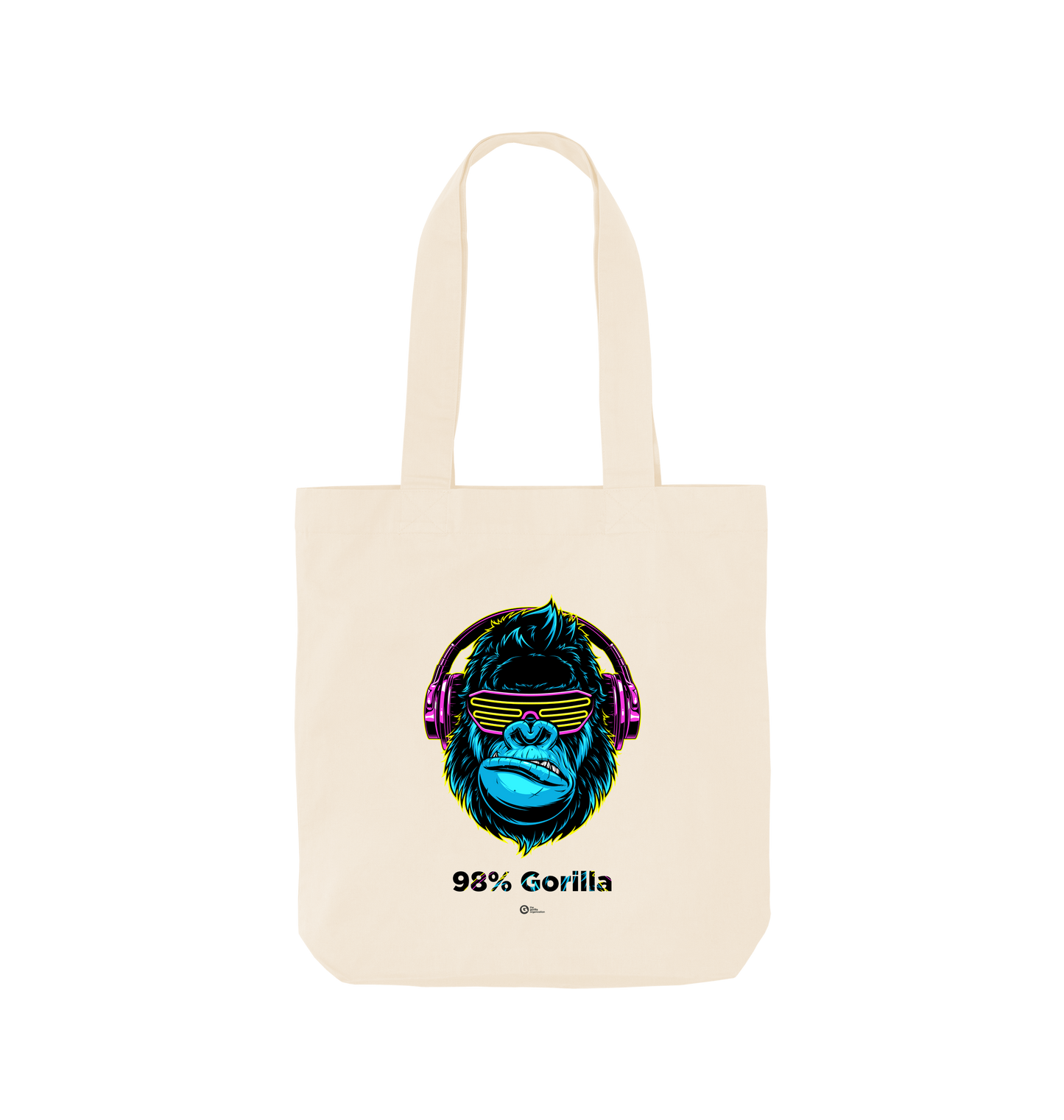 Natural Printed Bag Front