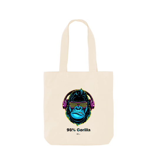 Natural Printed Bag Front