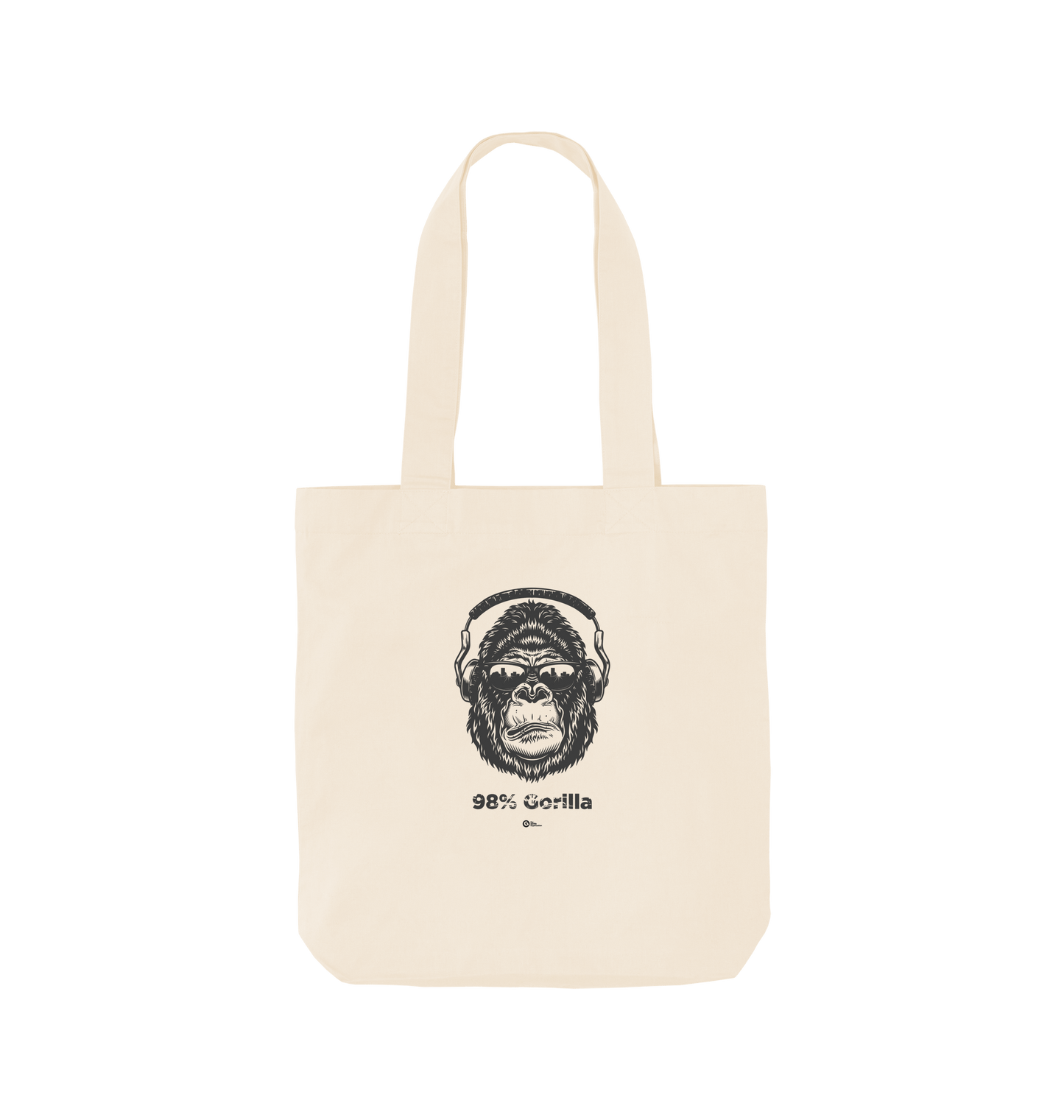 Natural Printed Bag Front