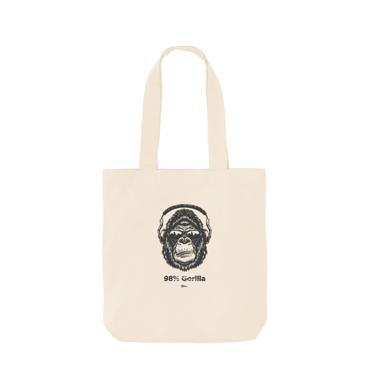 Natural Printed Bag Front